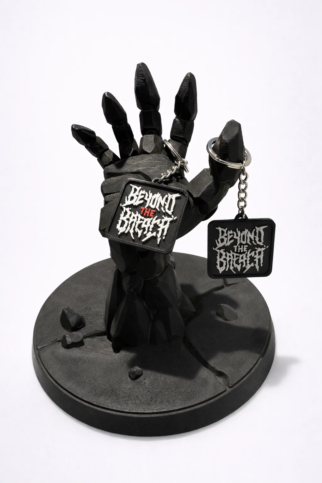 Custom 3D-printed NFC keychain